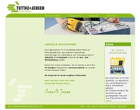 Startseite Internetpräsenz Tuttas+Jensen OHG